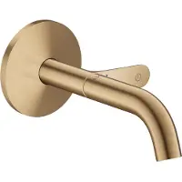 Axor One - Inbouw wastafelkraan, met afvoer, EcoSmart, geborsteld brons 48180140