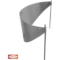 Bellissa COLLINA plantenschaal hangend - plantenbak voor helling en talud - cortenstaal onbehandeld - 96,5 x 34 cm