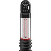 Rimba Peak - ISP 90 - Penispomp met Infrarood Licht - Bevordert Groei - Zwart/Rood