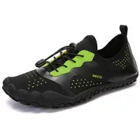Beco waterschoenen Aqua venture - zwart/limegroen - maat 45