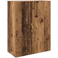 vidaXL Wandkast Oudhout 69,5 x 34 x 90 cm Bewerkt hout