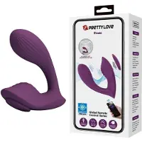Pretty Love - Franz - Draagbare Vibrator - Panty Vibrator - Vibrerend Slipje - Paars
