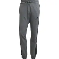 Adidas joggingbroek voor heren, met het iconische 3-strepen design, maat: XXL, kleur: grijs