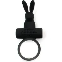 Rimba - Vienna - Vibrerende Cockring Met Clitoris Stimulatie - Zwart