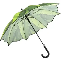 FARE Motiv 1198 automatische jungle motief paraplu groen 103 cm bladeren design windproof