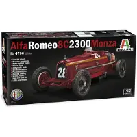 Wittmax Modelbouwpakket Militaire voertuigen - 4706 Alfa Romeo 8C 2300 Monza Plastic - 1:12 - Modelbouw
