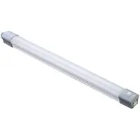 MEGATRON Fera LED-lamp met bewegingsmelder voor vochtige ruimte LED LED vast ingebouwd 40 W Neutraalwit Grijs