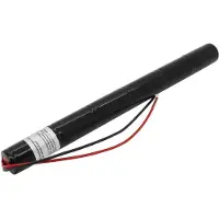 AccuCell Emergency light battery NiMH 7.2V 2500mAh L1x6 Sub-C - 200mm kabel