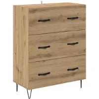 vidaXL Dressoir Artisan Eiken 69,5 x 34 x 90 cm