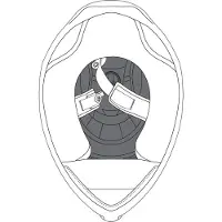 AGV K-1 S S26 Helm Kroonkussens Maat