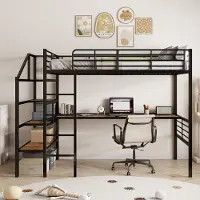 Merax Gestoffeerd bed 140 x 200 cm - tweepersoonsbed met bedbodem - zonder rugleuning - beige - zonder matras