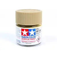 Tamiya Hobbyverf Acrylverf - XF-60 Dark Yellow - Matt - Acryl - 23ml Verf potje - 23 ml