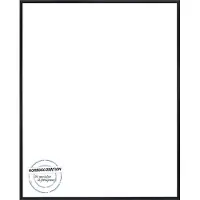 Homedecoration Kampen– Fotolijst – Fotomaat – 26x93 cm– Aluminium – Zwart mat