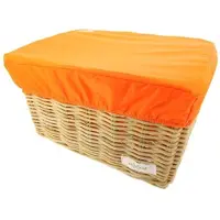Hooodie Box L Oranje voor fietsmand of fietskrat