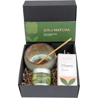 Joy of Matcha Thee Set - BIO ceremoniële matcha, bamboe whisk en kom