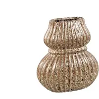 Ptmd - Vaas Halta - Bruin - 30x19x35cm