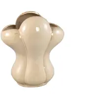 Ptmd - Vaas Mellie - Beige - 29x22x33.5cm