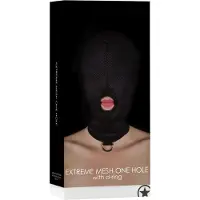 Ouch! BDSM masker met D-ring
