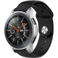 123Watches Samsung Galaxy Watch siliconen sport band - zwart