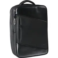 Cristo Portable laptoprugzak voor 15,6 inch laptops, met usb poort, zwart