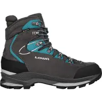 Lowa Mauria Evo GTX Hoge Wandelschoen Dames Anthracite/Turquoise 6