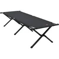 Syfax Opvouwbaar Camping Bed Zwart 193 x 69 x 45 cm Oxford stof