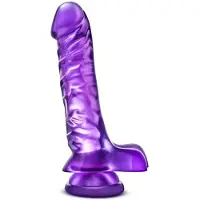 B Yours - Basic 8 - Dildo met zuignap en ballen - 23 cm