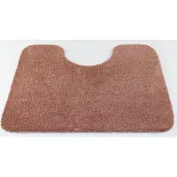 Prima Set - - Soft - Badmat - 50x80cm - oud roze - antislip - en - Wcmat - 50x60cm - oud roze - met uitsparing 21cm - antislip