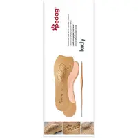 Pedag Lady | Inlegzolen | Comfort in hakken | Zelfklevend | Maat: 35 t/m 42