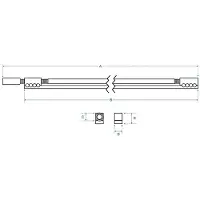 Boston TRD-360-HY Double Action Truss Rod 360 mm Hybride Titanium Lichtgewicht