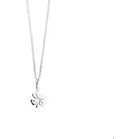 The Jewelry Collection Zilveren Collier klaver 1 1020996