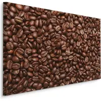 Karo-art Schilderij - Geroosterde Koffiebonen, Premium Print, 5 maten