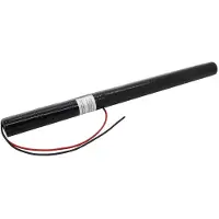 AccuCell NiCd 9.6V 1800mAh L1x8 Sub-C Accu - Noodverlichting - 200mm kabel