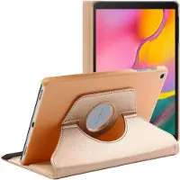 Ntech Hoesje Geschikt Voor Samsung Galaxy tab s6 lite 2024 hoes Zwart Draaibare Hoesje Case Cover tablethoes - Tab s6 lite hoes 2020 / 2022 360 Hoes bookcase