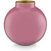 Pip studio Vaas Metal Pink 17 cm
