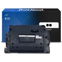 PrintAbout Toner 81X (CF281X) Zwart Multipack Hoge capaciteit geschikt voor HP