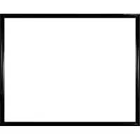 Homedecoration Biggy – Fotolijst – Fotomaat – 72 x 76 cm – Kunststof – Hoogglans zwart