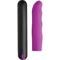 XR Brands - XL Bullet and Wavy Silicone Sleeve