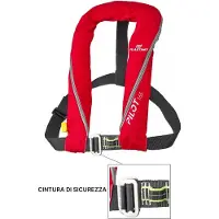 PLASTIMO Pilot 165n Kids Automatic Life Jacket Rood