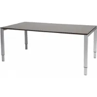 Schaffenburg Vergadertafel Domino - 180x100 logan - alu frame