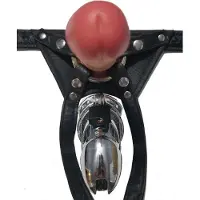 Locked in Lust The Vice - Strap-On Harnas - The Crotch Rockett - Voor gebruik met kuisheidskooi - Maat S