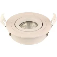 Nova Luxe Inbouwspot draai- kantelbaar diameter 92mm voor 50mm lamp wit