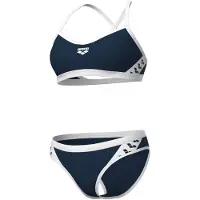Arena | W Icons Bikini Cross Back Solid navy-white (Maat - 34)