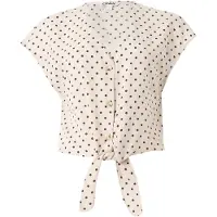 ONLY Blouse 'ONLEmmia' ecru / zwart