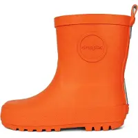 Druppies Regenlaarzen Kinderen - Oranje Rubber Laarzen - Meisjes - Jongens - Adventure Boot - Maat 25