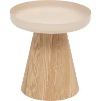 Atmosphera Hercyna Salontafel - Ø40xH42cm - Beige