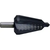 Exact 1605207 SB-VERPACKUNG Blechschälbohrer HSS Gr. 7 4-31mm nitriert HSS Lepelboor Gezamenlijke lengte 103 mm TiAIN 3 vlakken schacht 1 stuk(s)