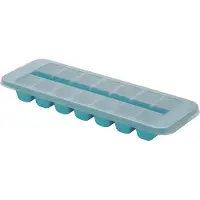 Joseph & Joseph Ijsblokjesvorm,11.9 x 33 x 3.6 CM, Easy Fill, Voor 14 ijsblokjes, Kunstof, Blauw - | Flow