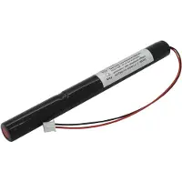 AccuCell Noodverlichting batterij NiCd 3.6V 800mAh L1x3 Mignon AA met 150mm kabel en stekker