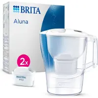 Brita Waterfilterkan Aluna Cool White + 2 Maxtra Filterpatroon
